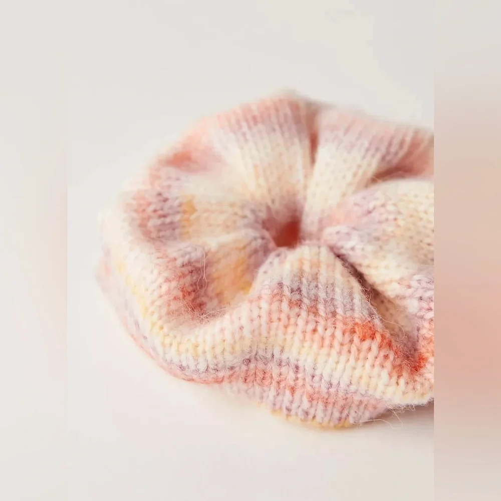 Free People Nina Jumbo Scrunchie Oversized Silhouette in Rainbow